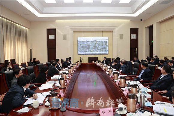 “东强”重点交通设施项目建设专题会议召开 孙立成主持 孙述涛边祥慧出席