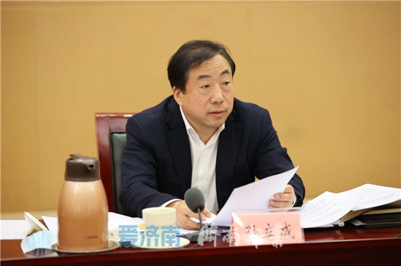 市委常委会召开会议学习贯彻习近平总书记重要讲话精神 孙立成讲话 孙述涛雷杰边祥慧出席