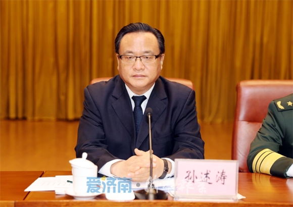 济南市双拥工作表彰大会举行 孙立成讲话 孙述涛主持 殷鲁谦雷杰边祥慧出席