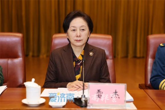 济南市双拥工作表彰大会举行 孙立成讲话 孙述涛主持 殷鲁谦雷杰边祥慧出席