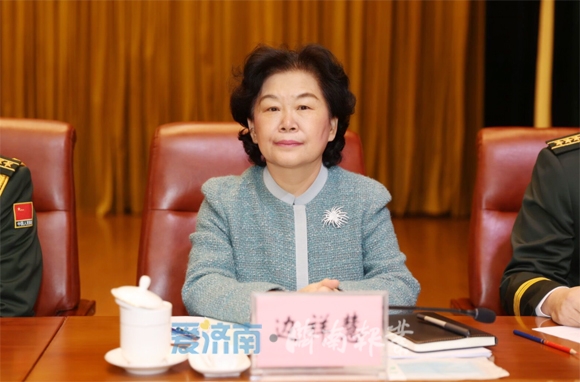 济南市双拥工作表彰大会举行 孙立成讲话 孙述涛主持 殷鲁谦雷杰边祥慧出席